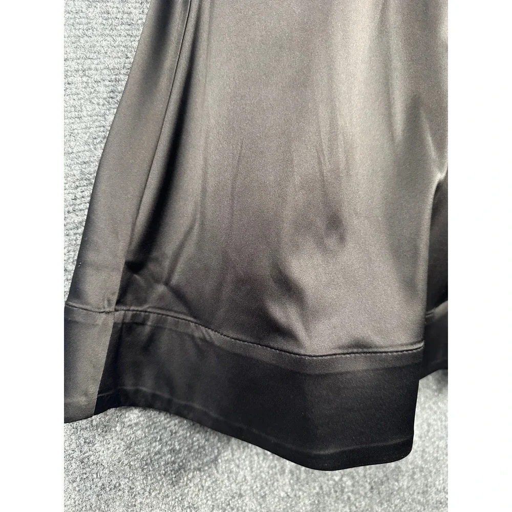 Torrid Womens Satin Fit and Flare Cocktail Dress 20 Black Sweetheart Formal LBD - Picture 14 of 15